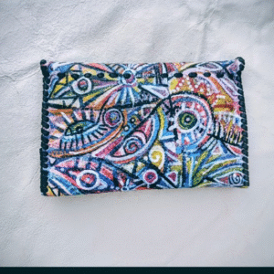 Cartera larga con cremallera Luna