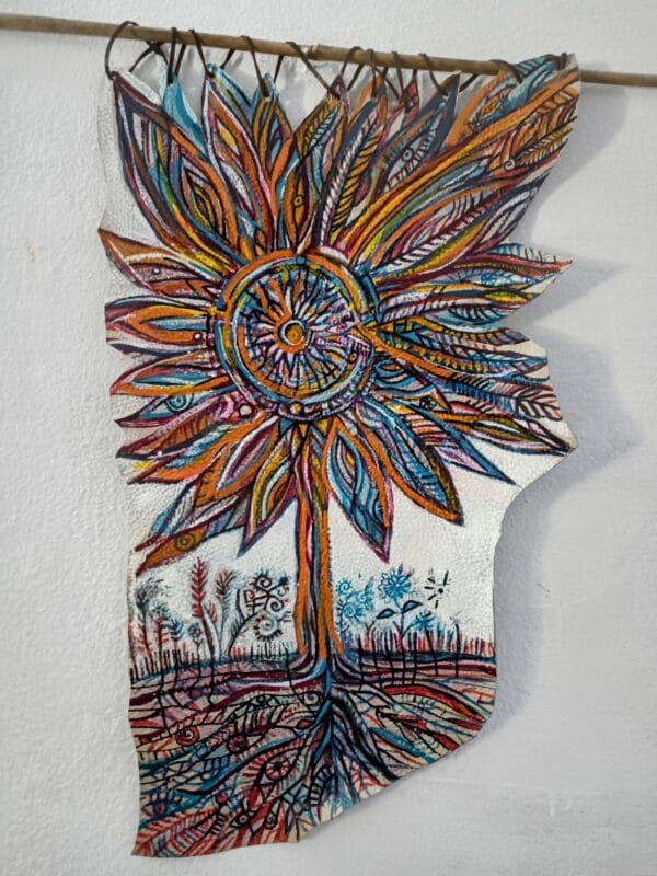 Pintura, flor Infinita