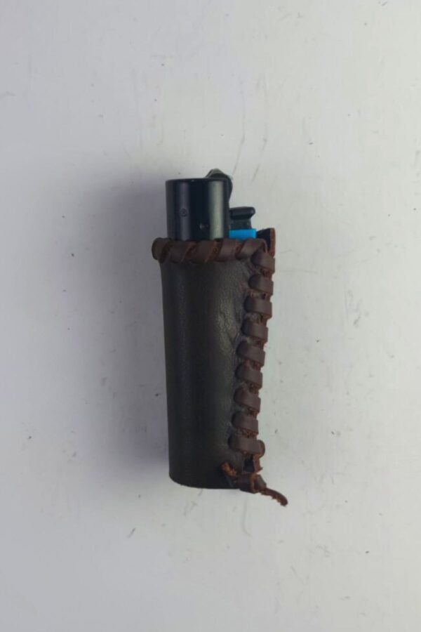 Porta Mecheros Funda con Tira de Cuero - Imagen 2
