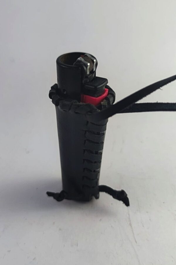 Porta Mecheros Funda con Tira de Cuero - Imagen 5