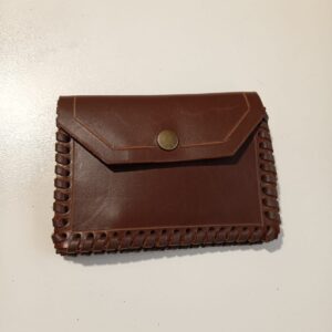 Cartera monedero marrón, Singapur.