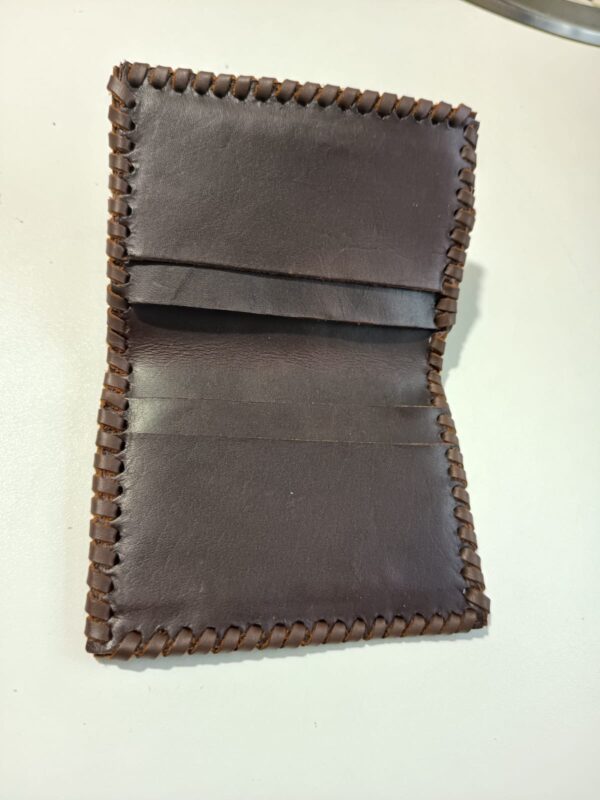 Cartera monedero marrón, Singapur. - Imagen 3