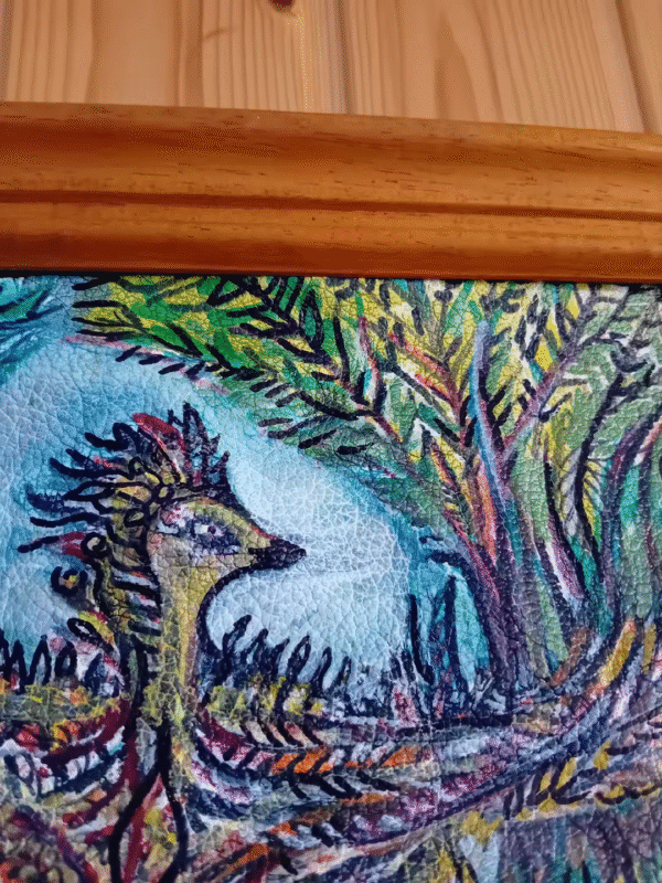 Cuadro de Ave gallina Fenix - Imagen 5