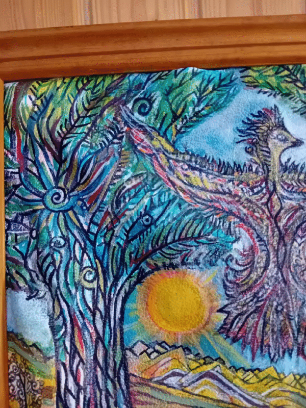 Cuadro de Ave gallina Fenix - Imagen 4