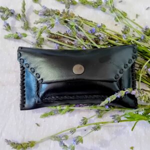 Estuche tabaquera negra Roma.